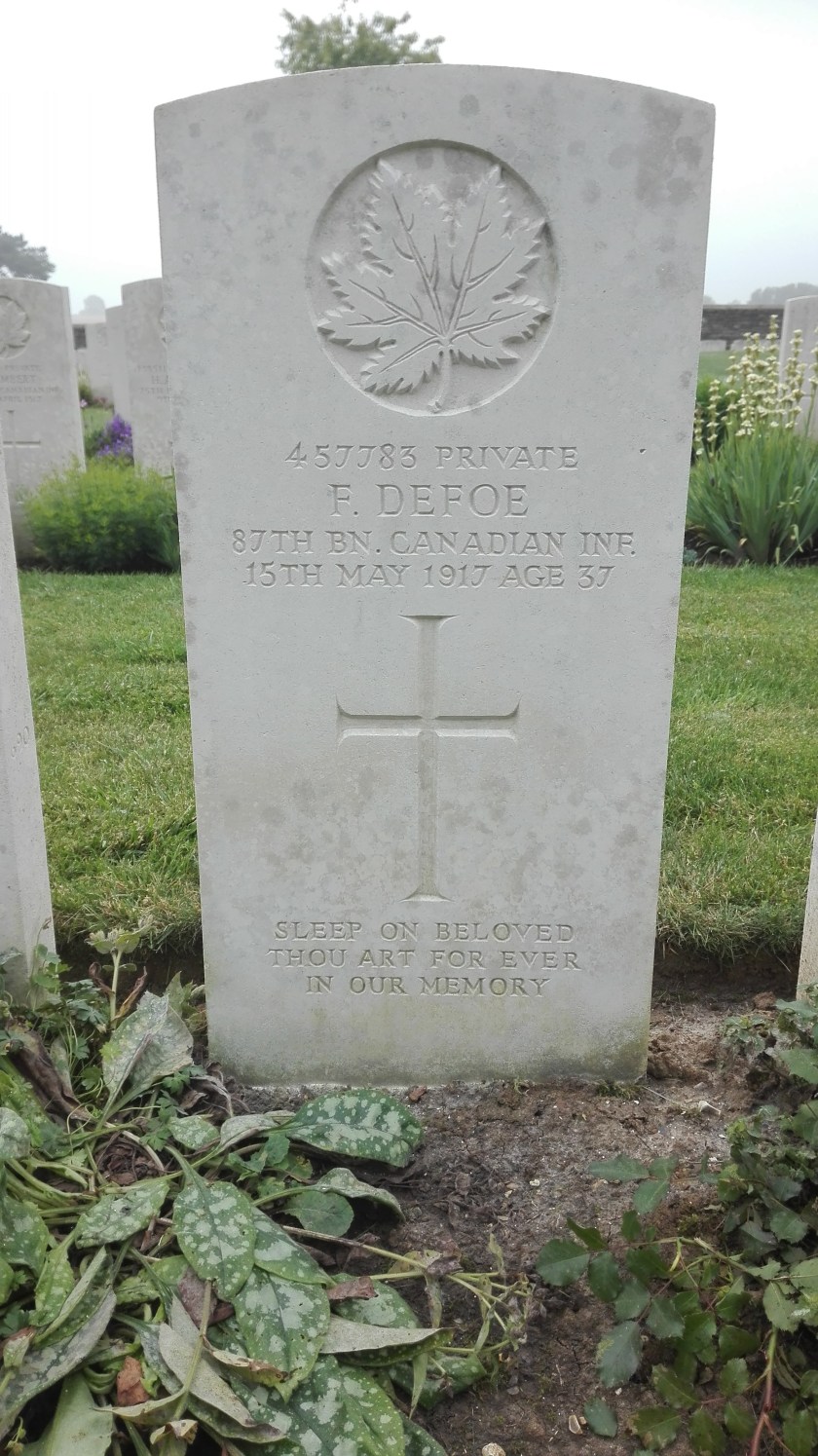 457783 Dafoe, Fredrick